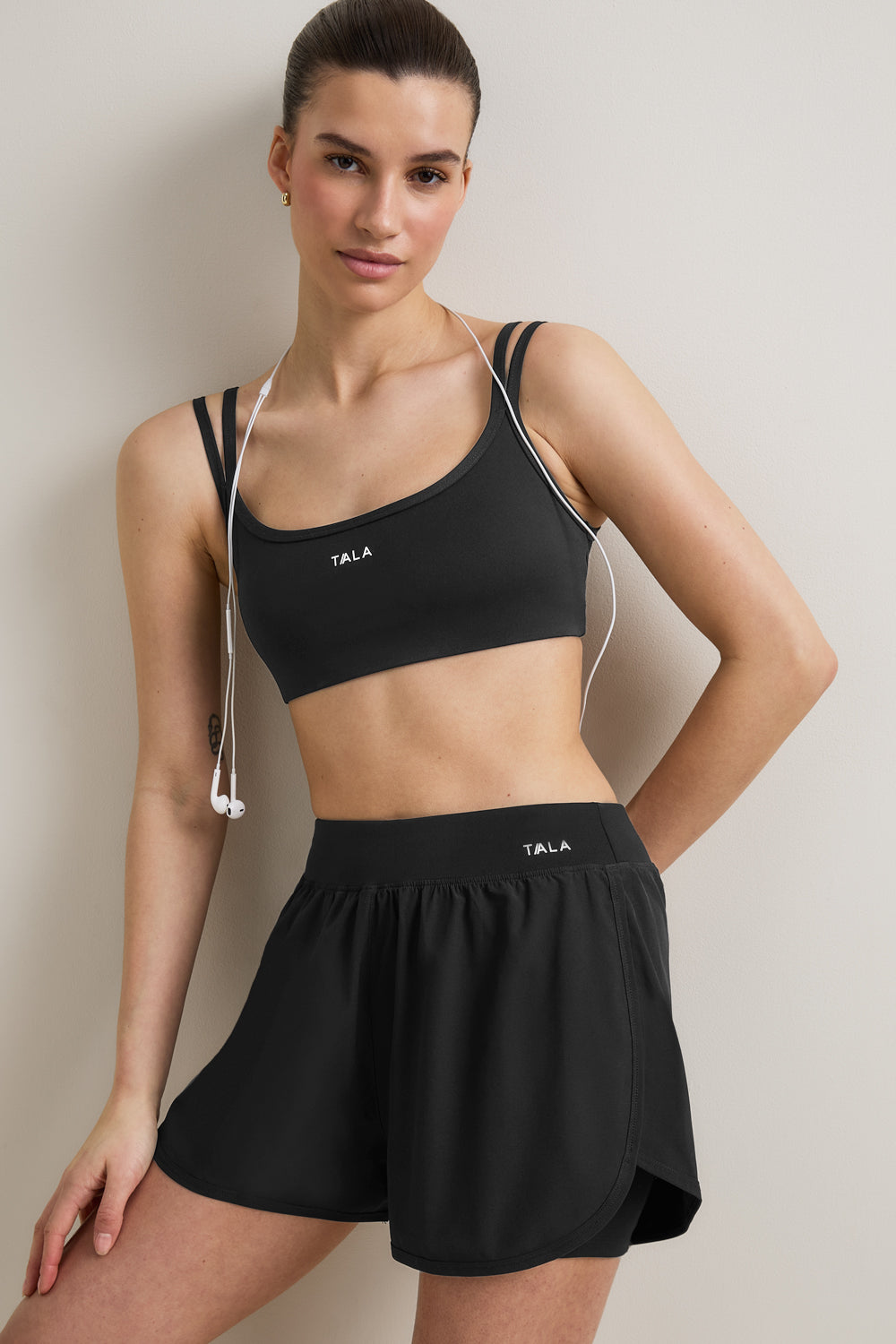 SkinLuxe Built-In 2In1 Short - Shadow Black