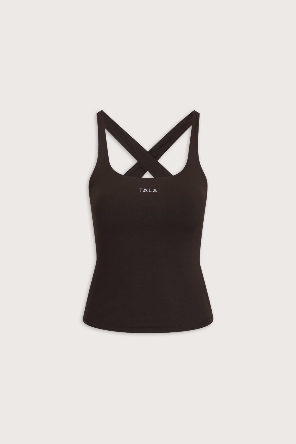 SkinLuxe Cross Back Vest - Americano