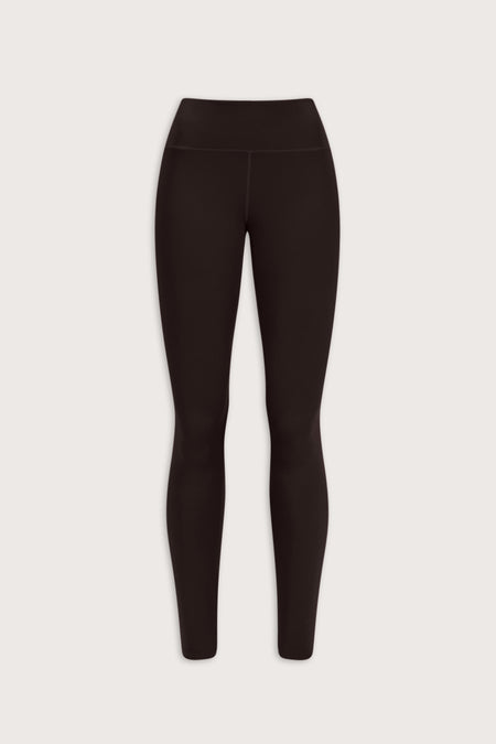 SkinLuxe Fleece High Waisted Legging - Americano