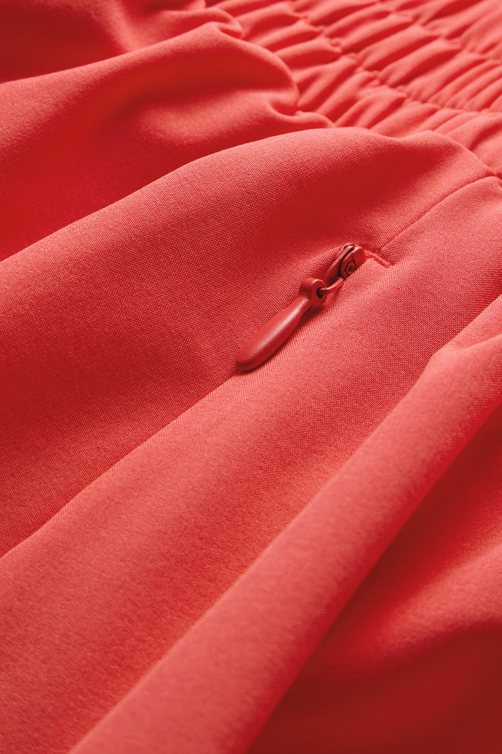 SkinLuxe Ruched Waist Floaty Short - Coral