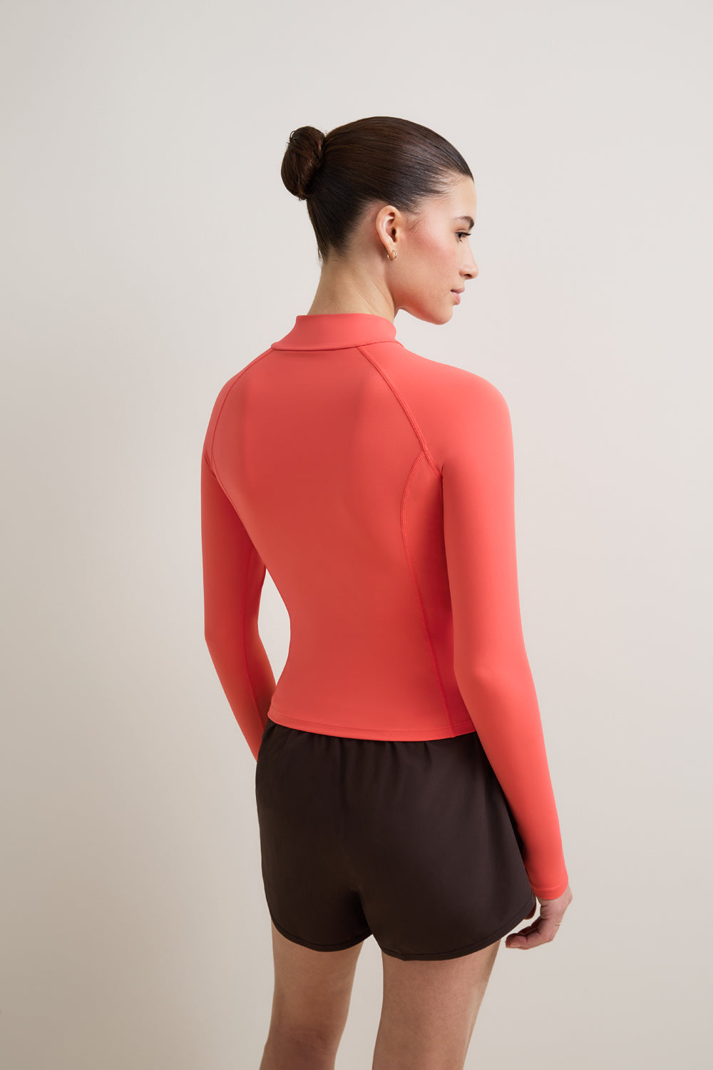 SkinLuxe Zip Through Jacket - Coral