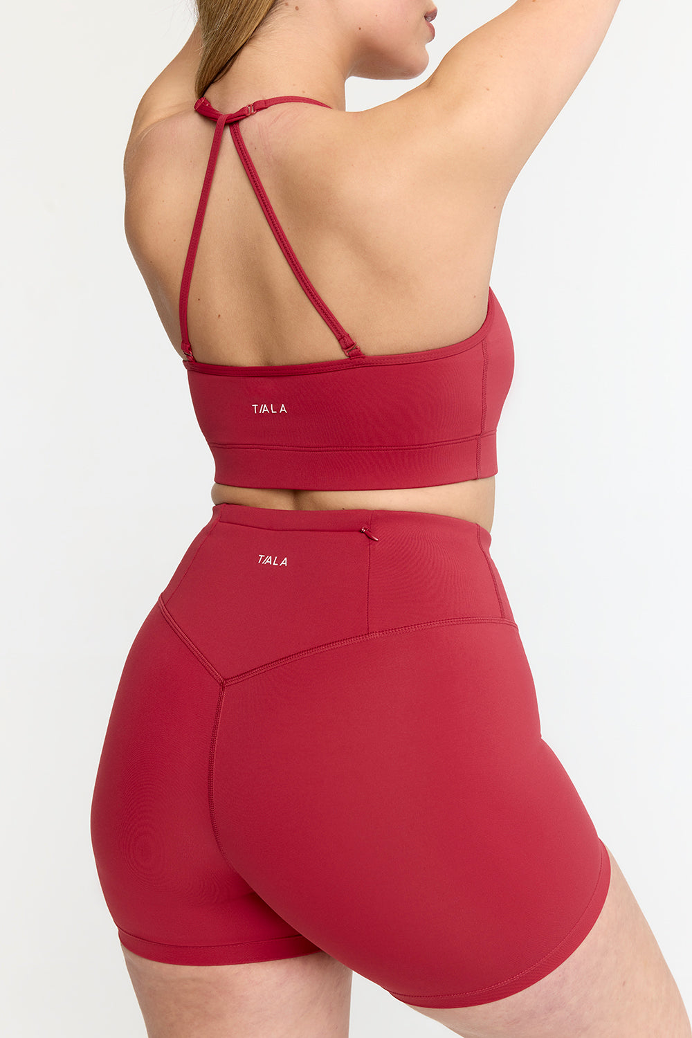 SkinLuxe Multiway Lift Sports Bra - Retro Red