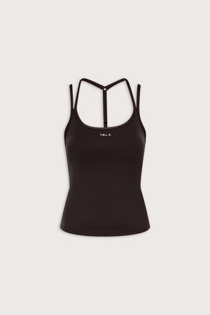 SkinLuxe Split Strap Vest - Americano