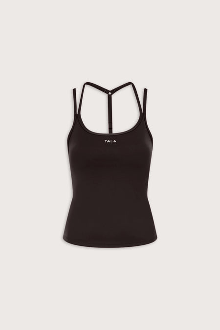 SkinLuxe Split Strap Vest - Americano