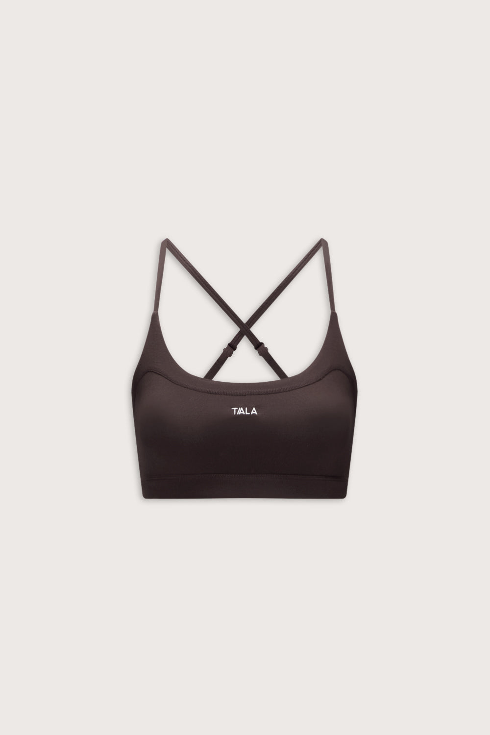 SoftSet Cross Back Sports Bra - Americano