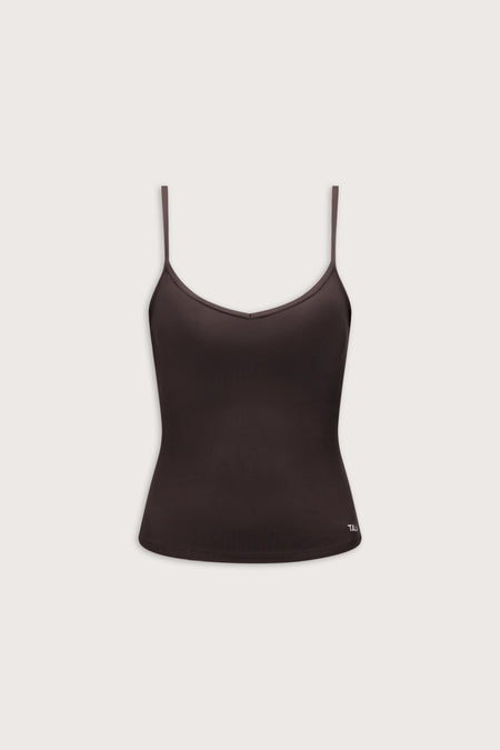 SoftSet Strappy Tank - Americano
