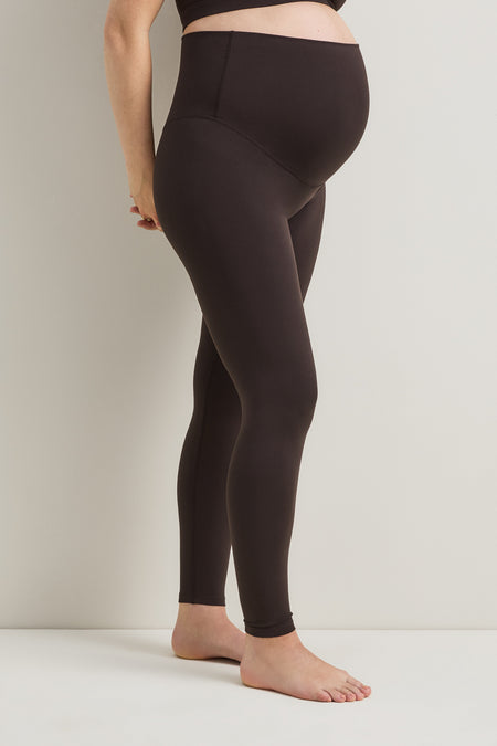 SoftSet Maternity Legging - Americano