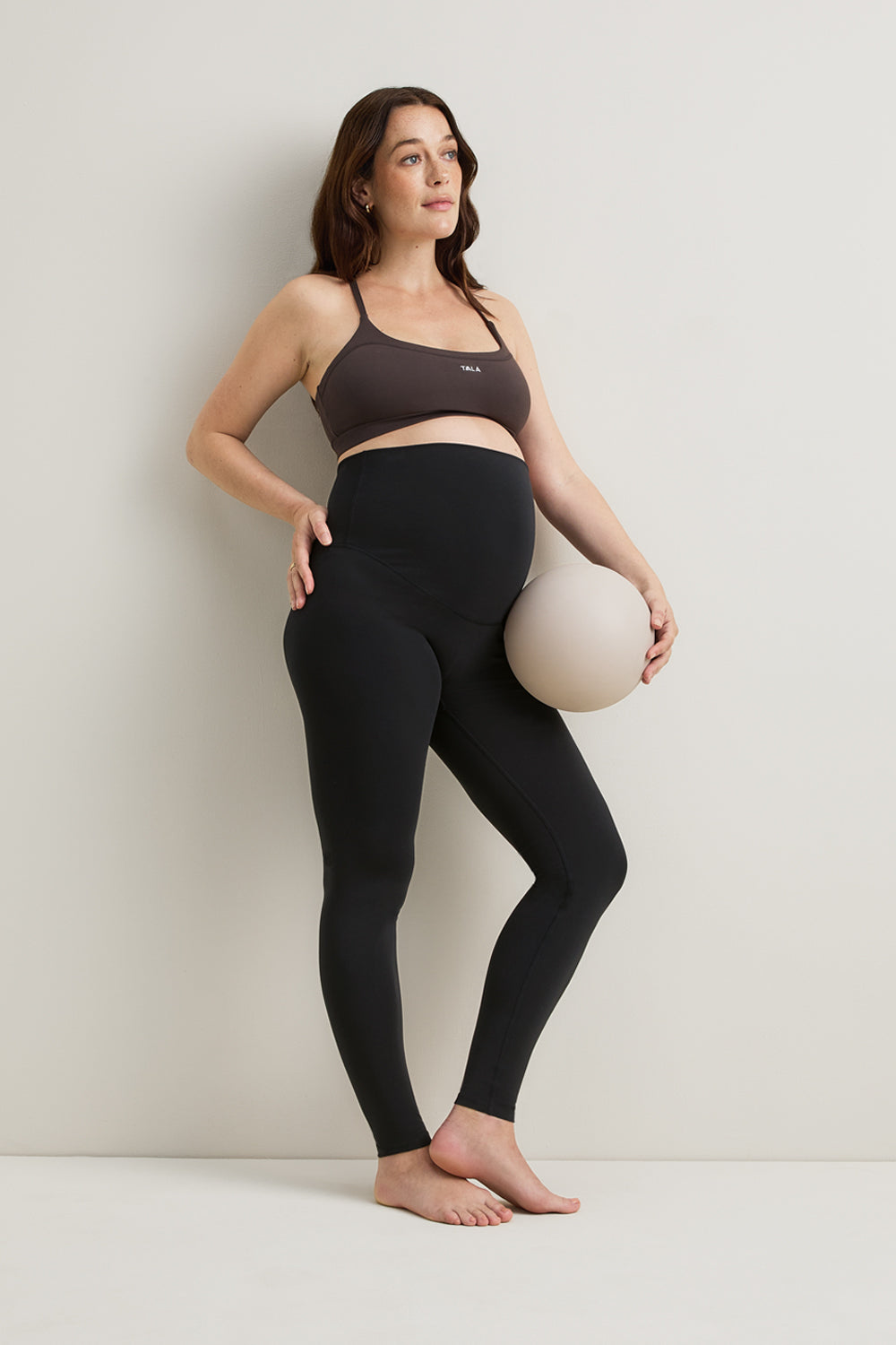 SoftSet Maternity Legging - Black