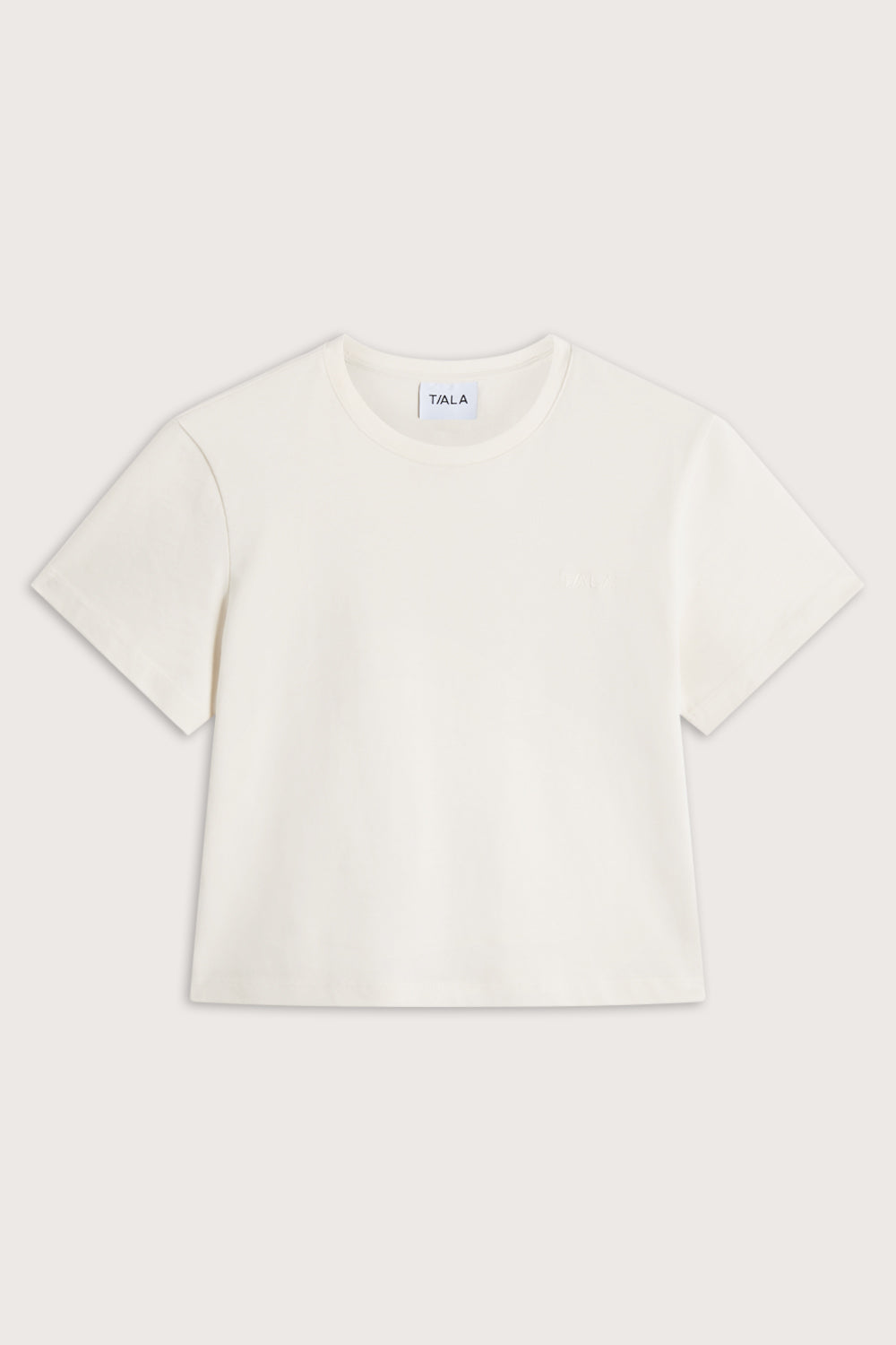 Boxy Baby Tee - Ivory