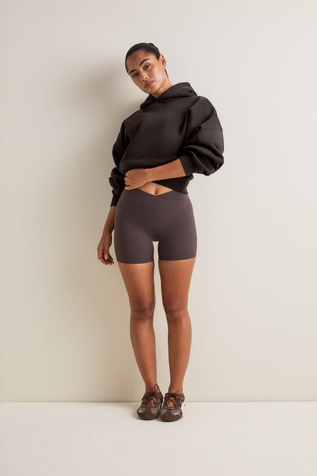 Cocoon Pullover Hoodie - Americano