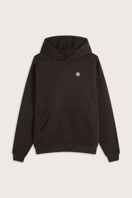 Trail Graphic Oversized Hoodie - Americano