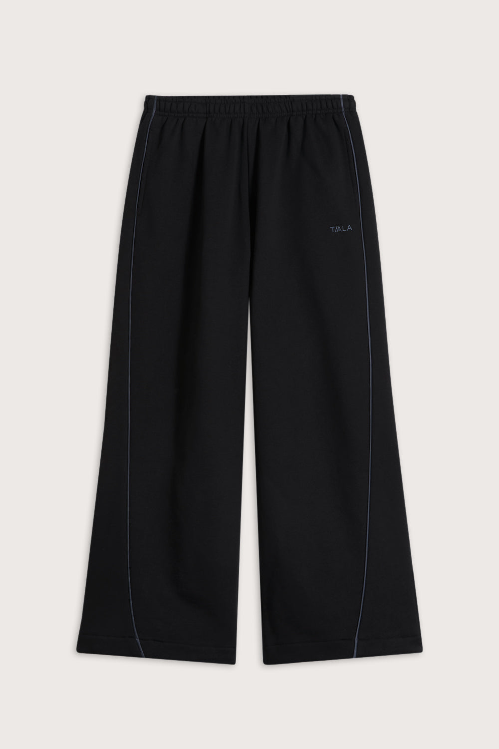 Multiway Wide Leg Jogger - Black