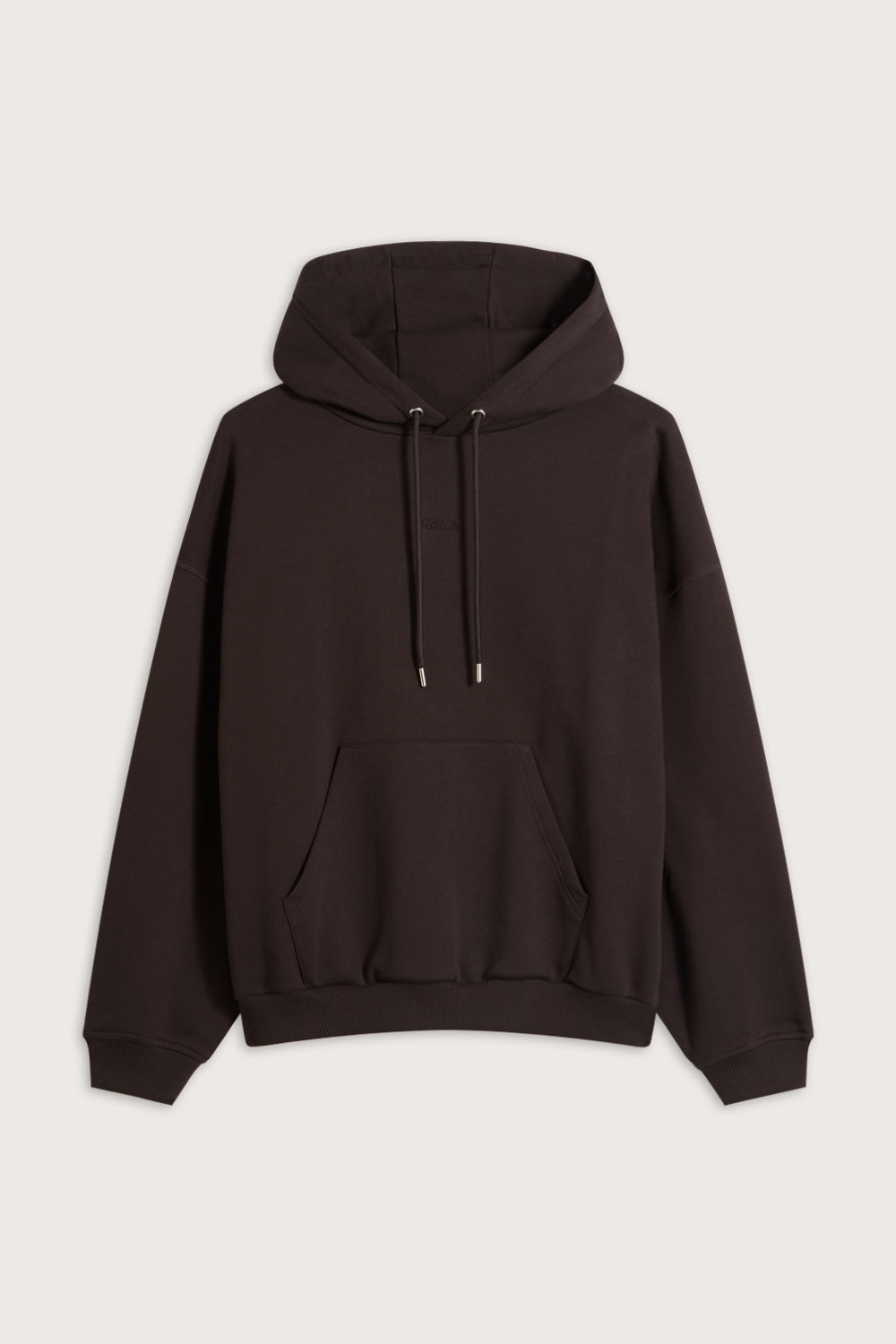 Oversized Cocoon Hoodie - Americano