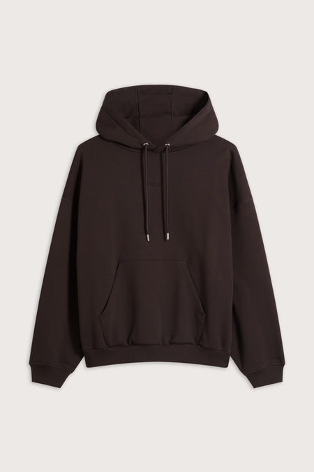 Oversized Cocoon Hoodie - Americano