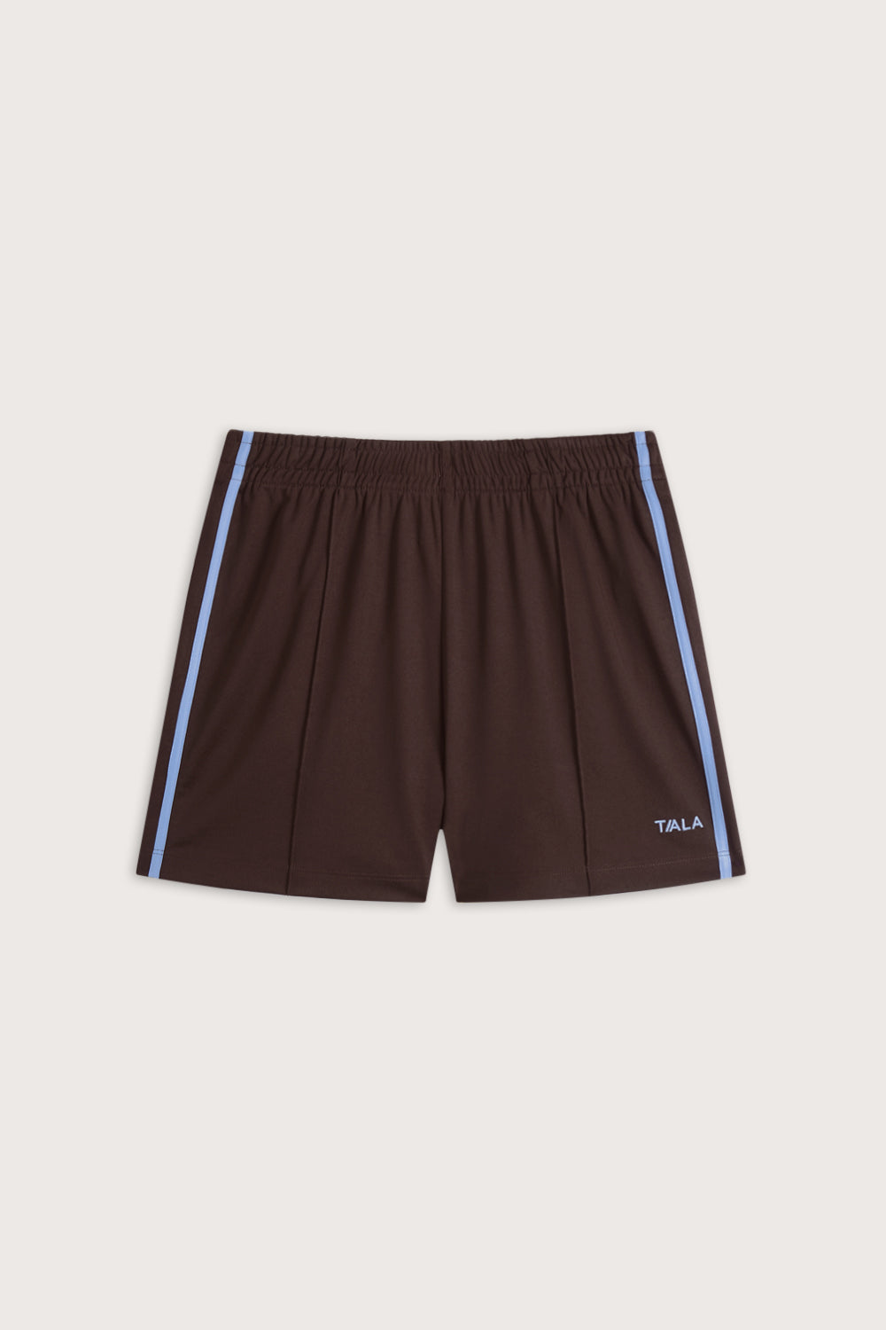 Contrast Stripe Short - Chestnut Brown