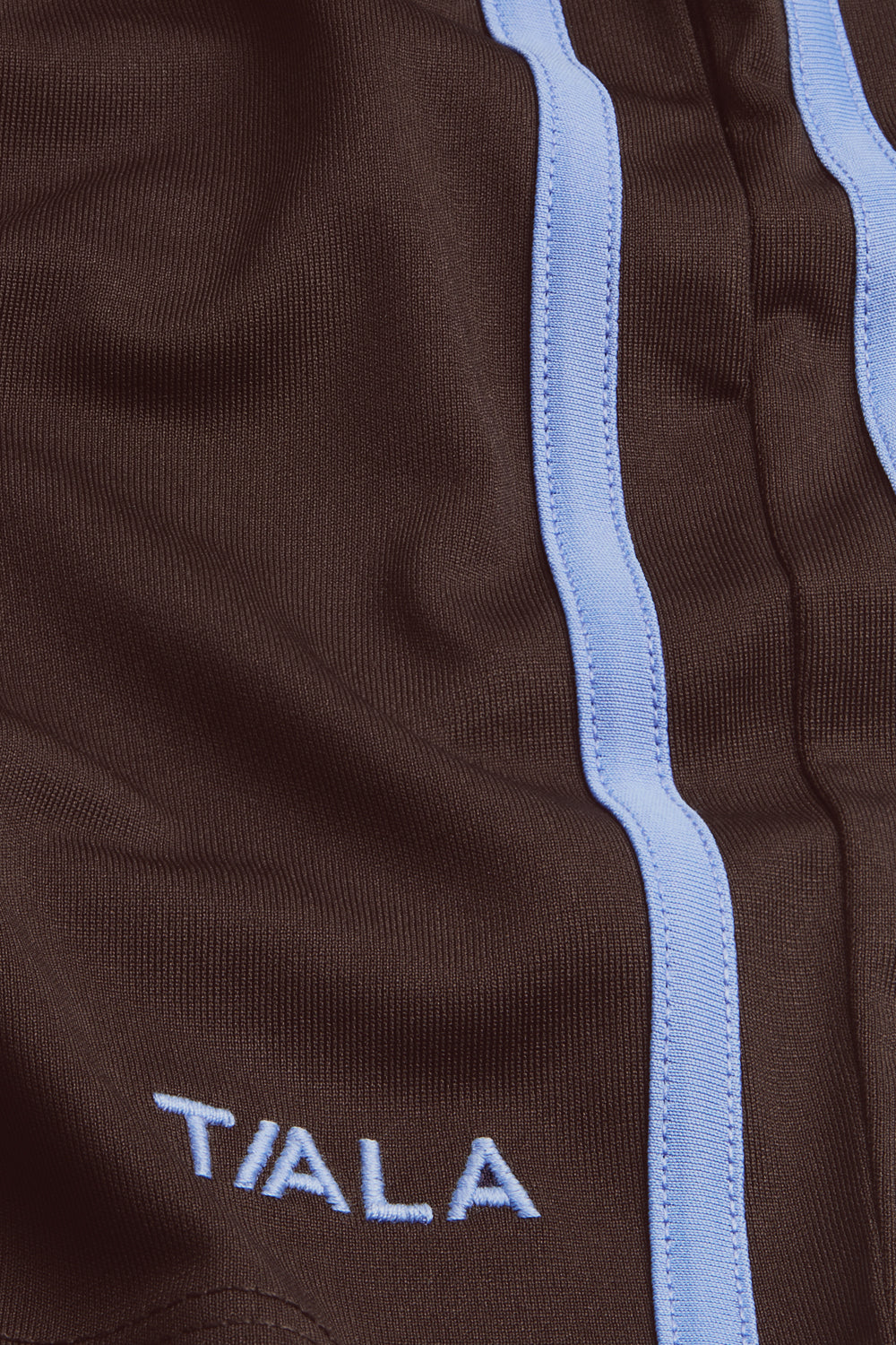 Contrast Stripe Short - Chestnut Brown