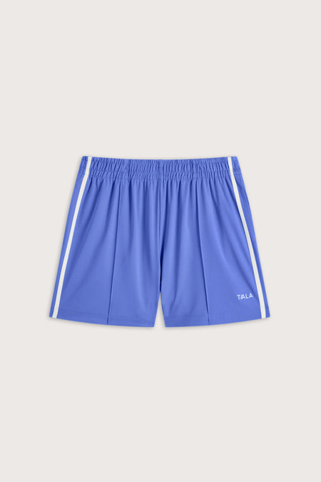 Contrast Stripe Short - Iris Blue