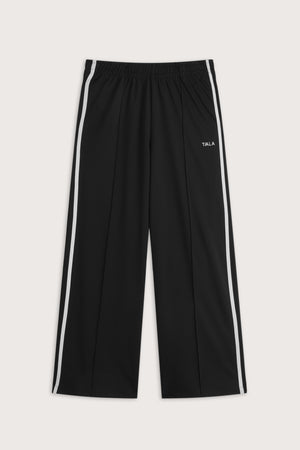 Contrast Stripe Jogger - Black