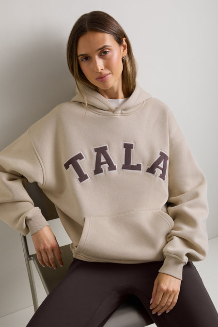 TALA Oversized Hoodie - Truffle
