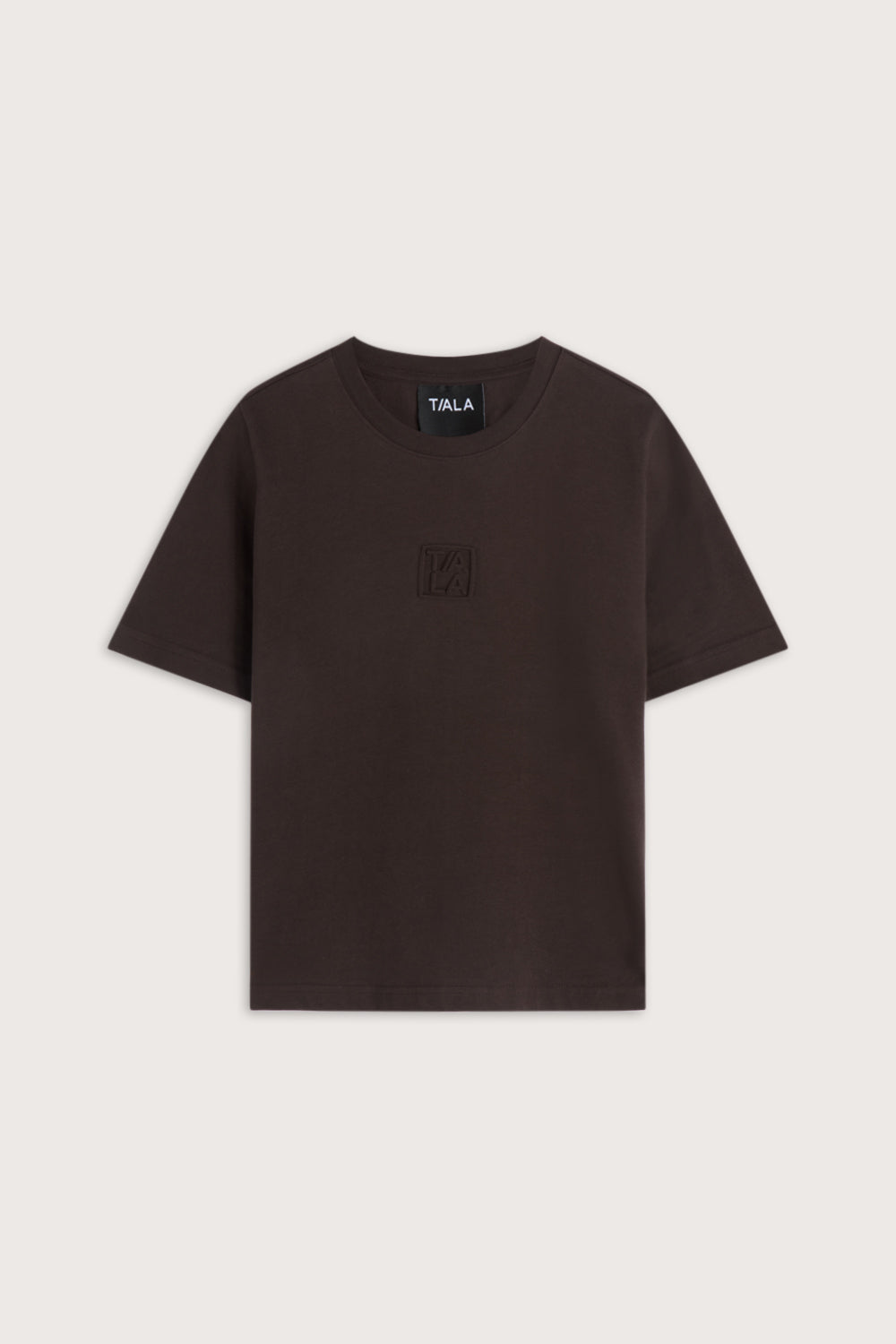 TALA Embossed Logo T-Shirt - Americano