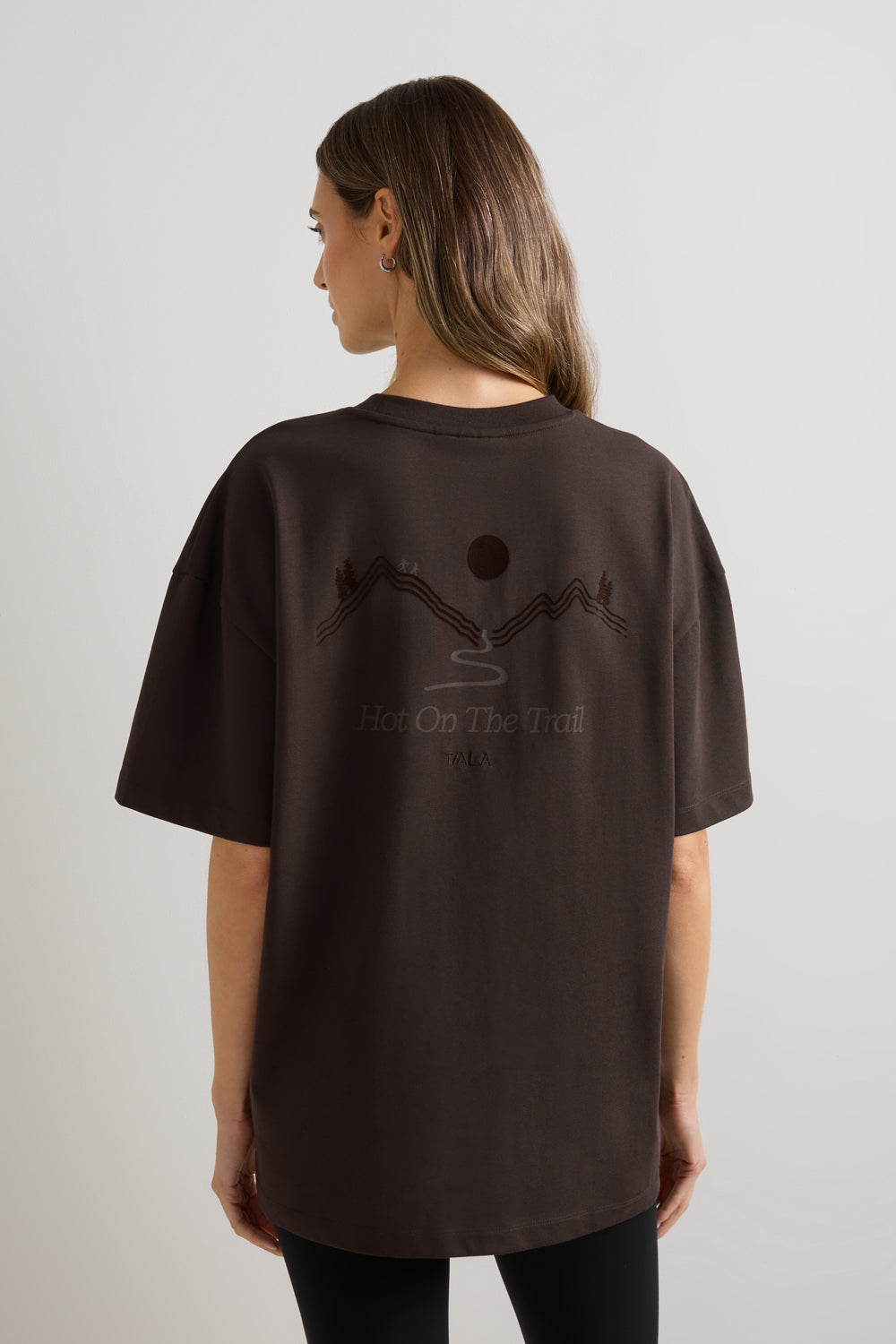 Trail Graphic T-Shirt - Americano