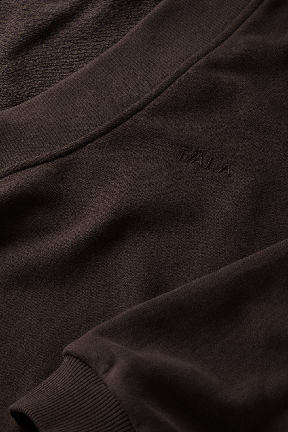 V-Neck Sweatshirt - Americano