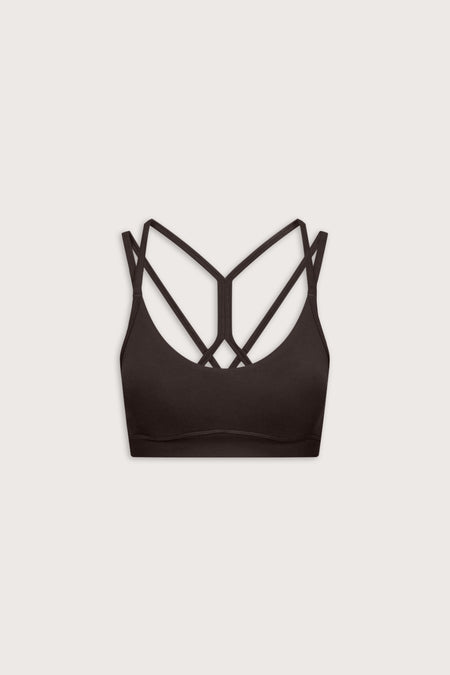 Sculpt Seamless Multi Strap Sports Bra - Americano
