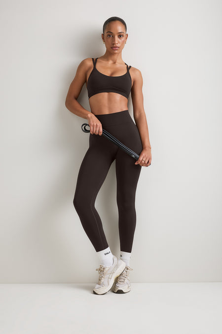 Sculpt Seamless Multi Strap Sports Bra - Americano
