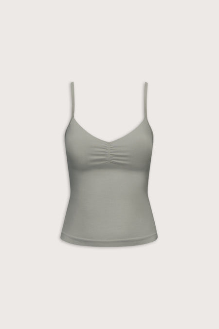 Sculpt Seamless Ruched Vest - Soft Sage