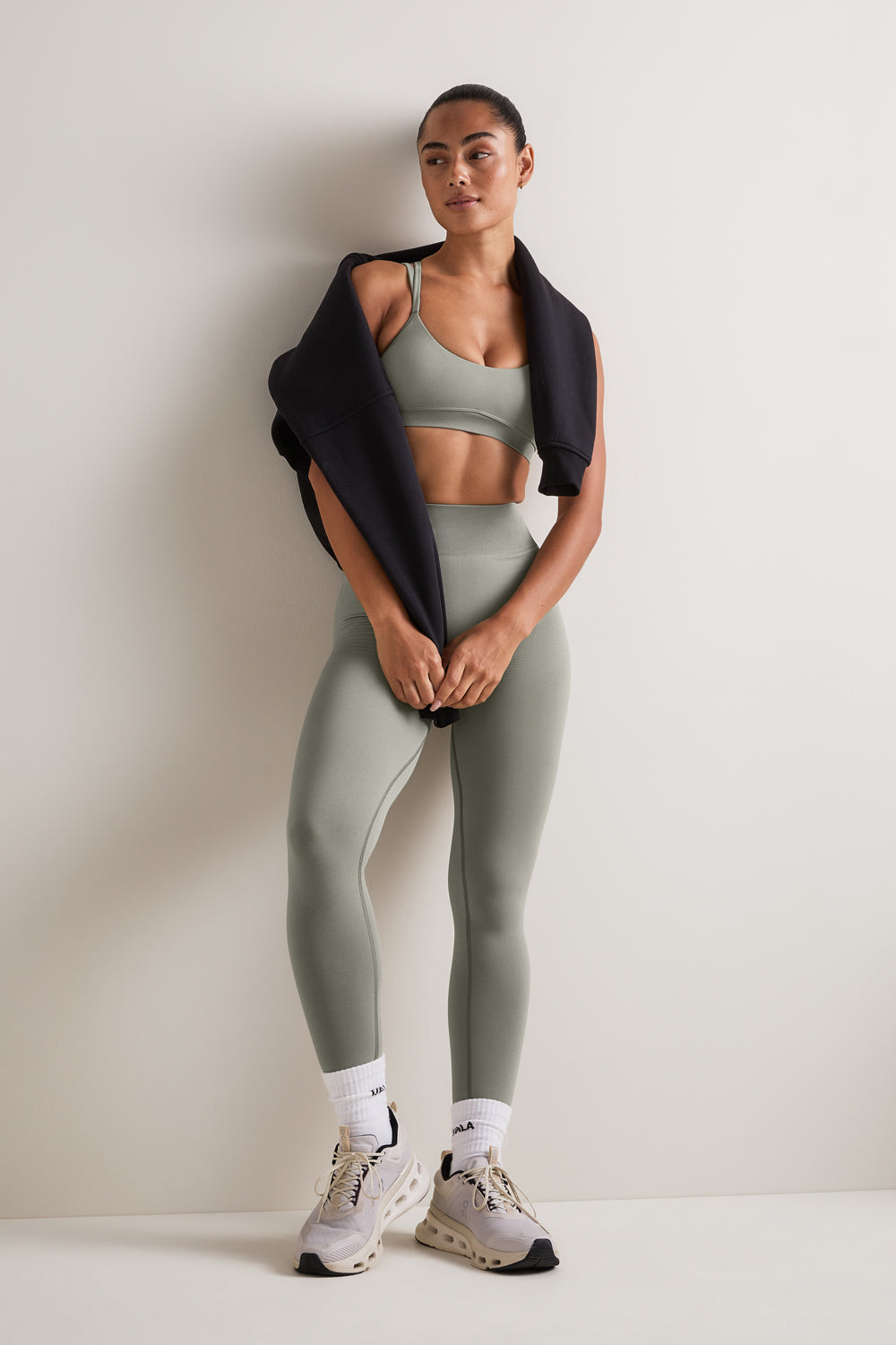 Sculpt Seamless Scrunch Legging - Soft Sage