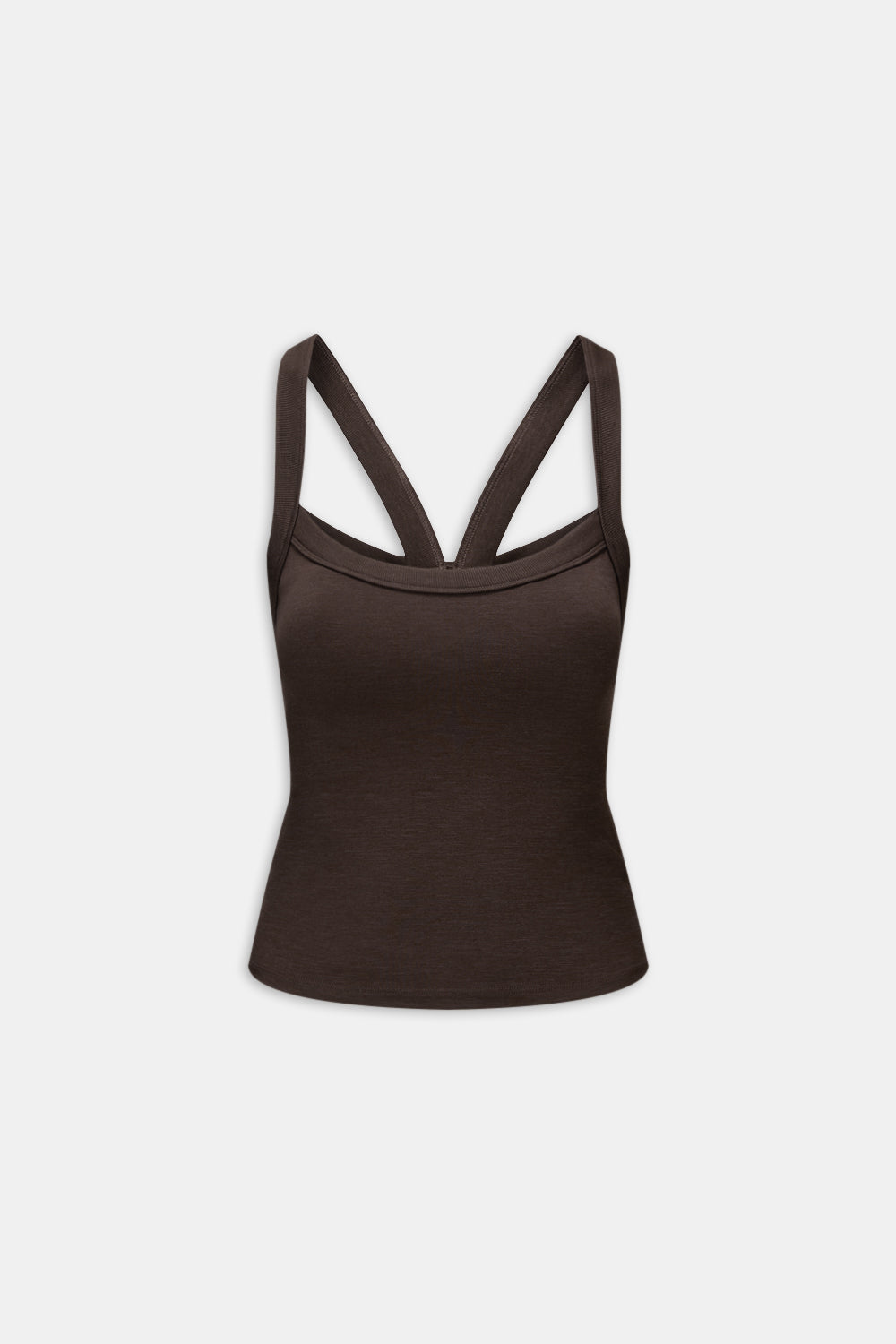 Sculpt Seamless Wide Scoop Neck Cami - Americano
