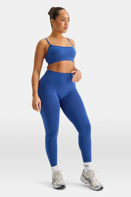 Sculpt Seamless Scrunch Legging - Cobalt Blue