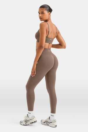 Sculpt Seamless Scrunch Legging - Taupe