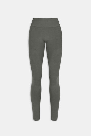 Sculpt Seamless Scrunch Legging - Dark Olive Marl