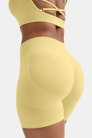 Sculpt Seamless UltraSculpt Shorts - Butter Yellow