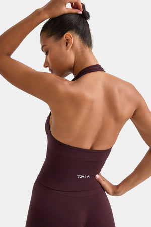 Sculpt Seamless Halter Tank - Fig