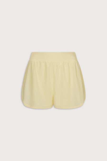 SkinLuxe Built-In 2In1 Short - Lemon Yellow