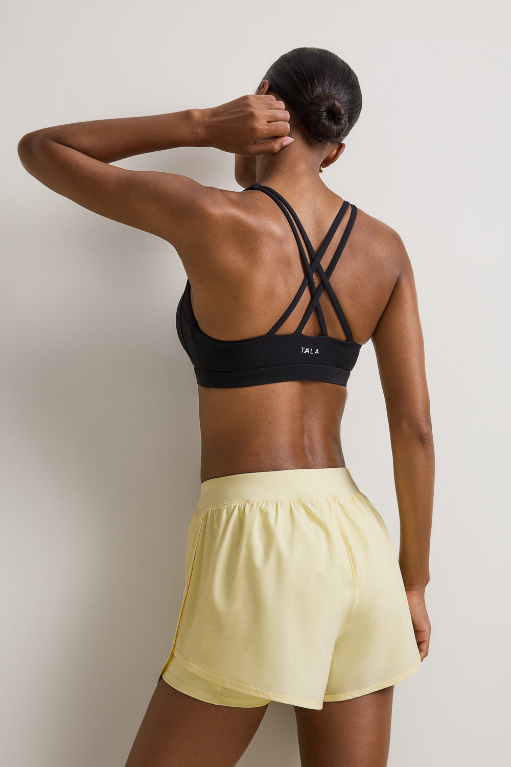 SkinLuxe Built-In 2In1 Short - Lemon Yellow