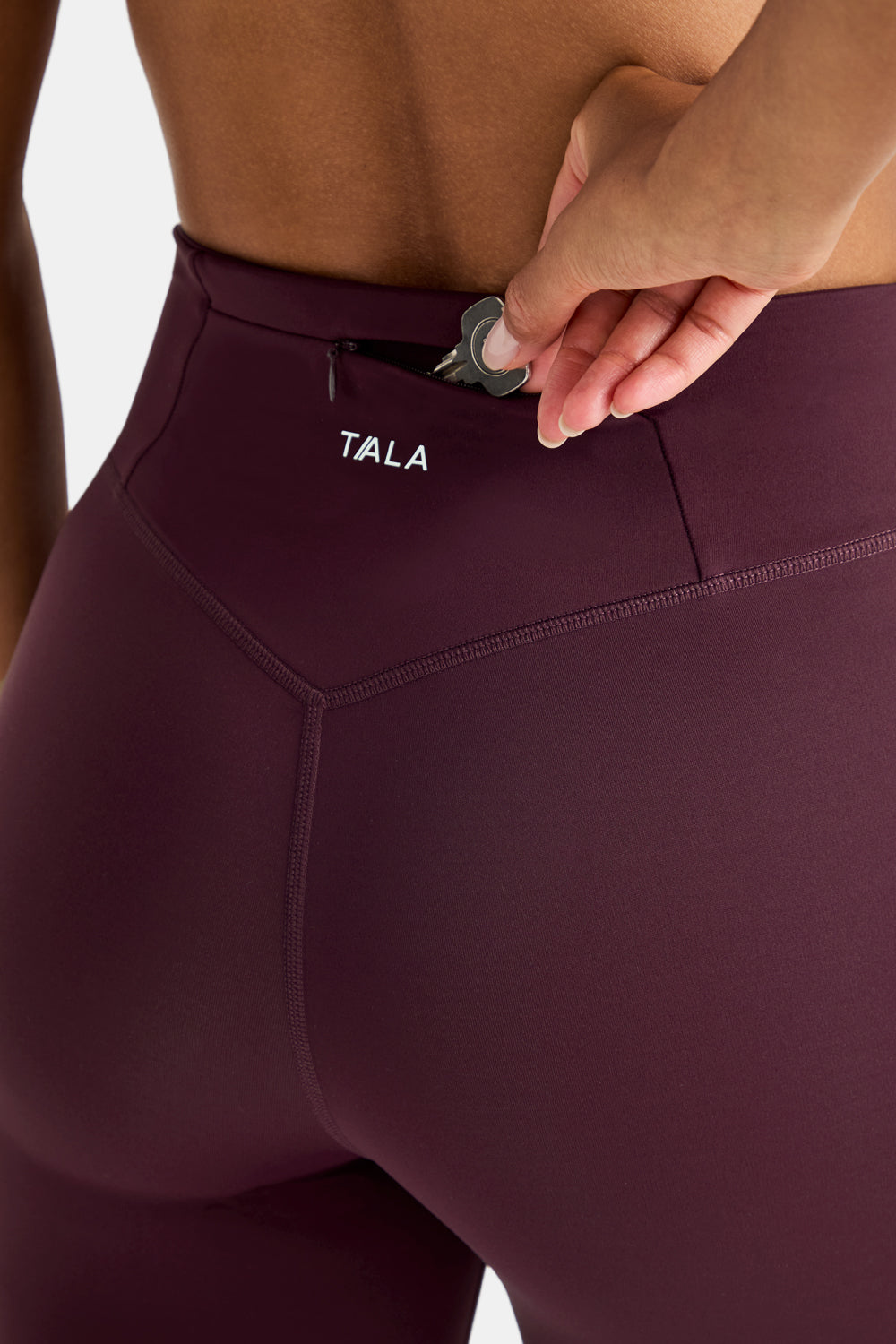 SkinLuxe High Waisted Legging - Fig