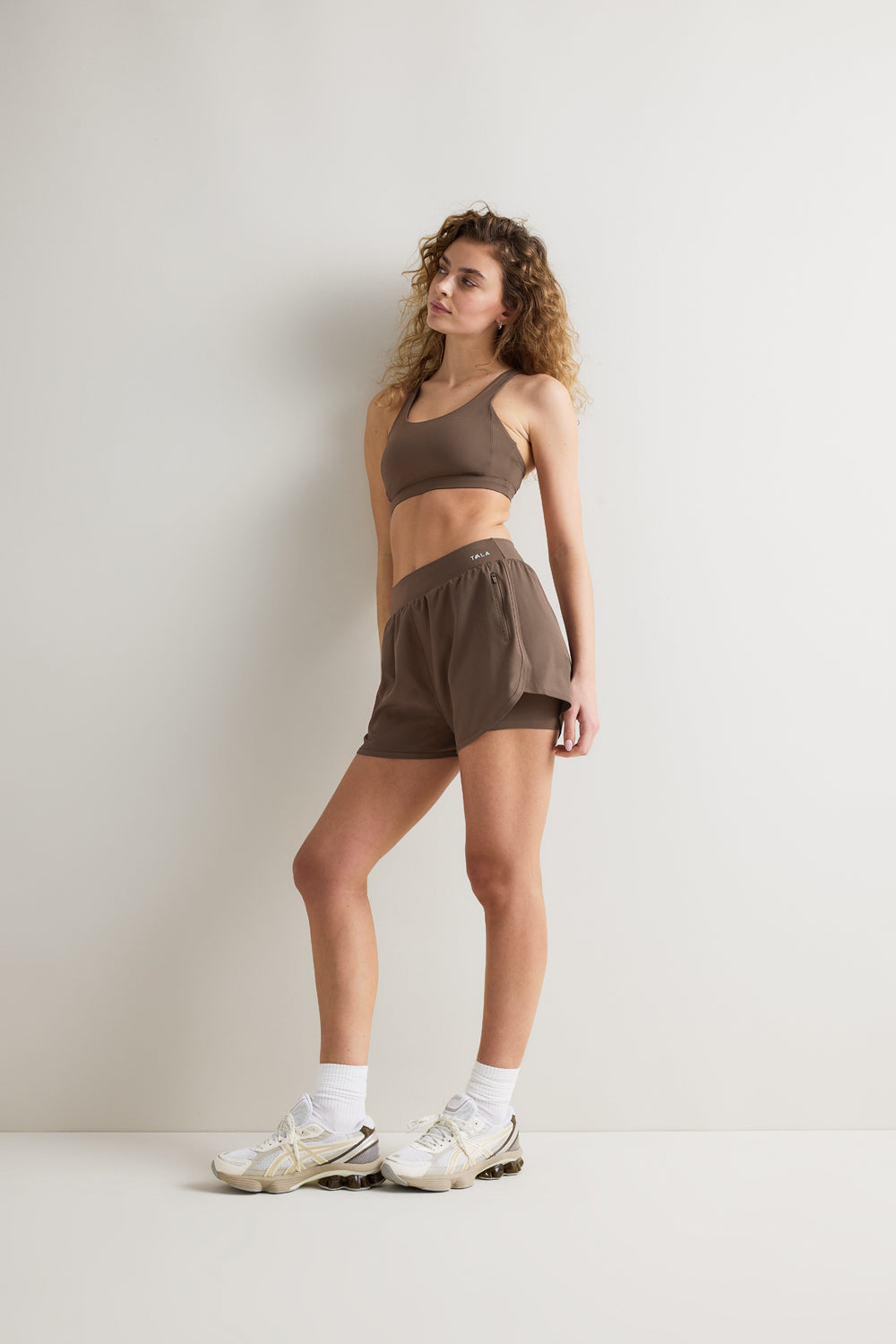 SkinLuxe Built-In 2In1 Short - Cortado Brown