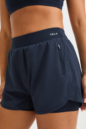SkinLuxe Built-In 2In1 Short - Midnight Navy