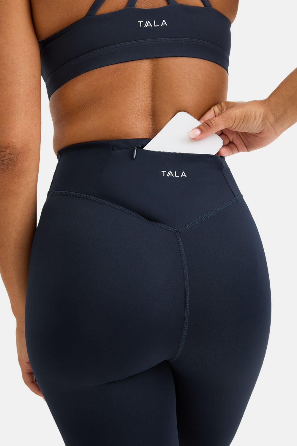 SkinLuxe High Waisted Legging - Midnight Navy