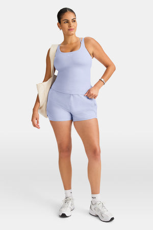 SkinLuxe Multi-Strap Sports Vest - Lilac