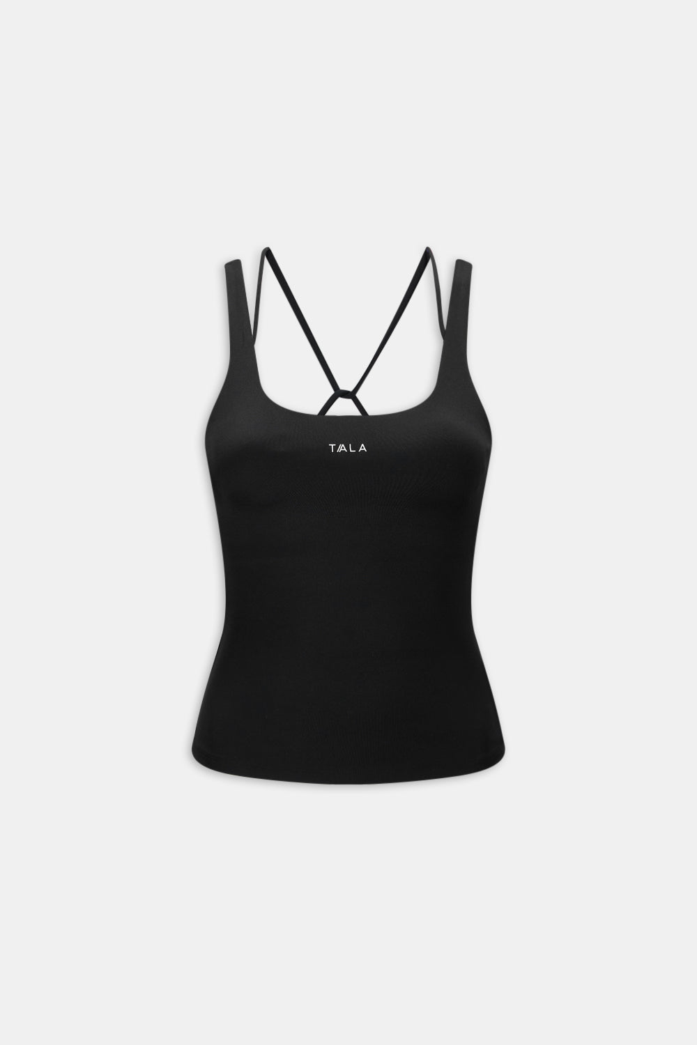 SkinLuxe Multi-Strap Sports Vest - Black