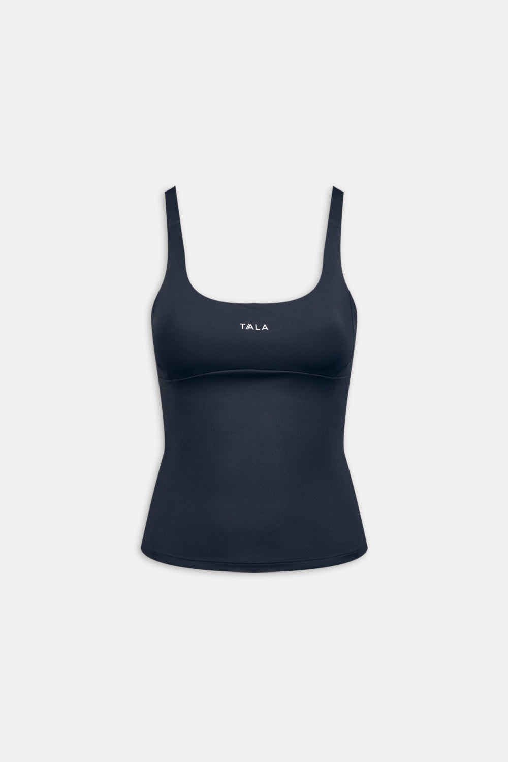 SkinLuxe Scoop Neck Full Length Vest - Midnight Navy