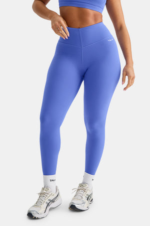 SkinLuxe V-Waist Legging - Iris Blue
