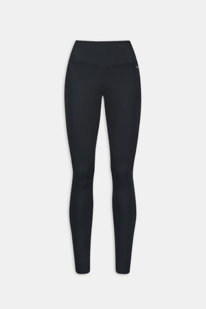 SkinLuxe V-Waist Legging - Shadow Black