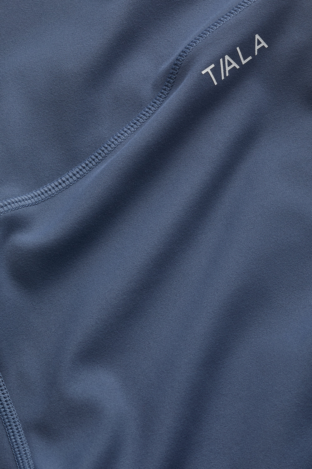 SkinLuxe High V-Waisted Shorts - Vintage Blue