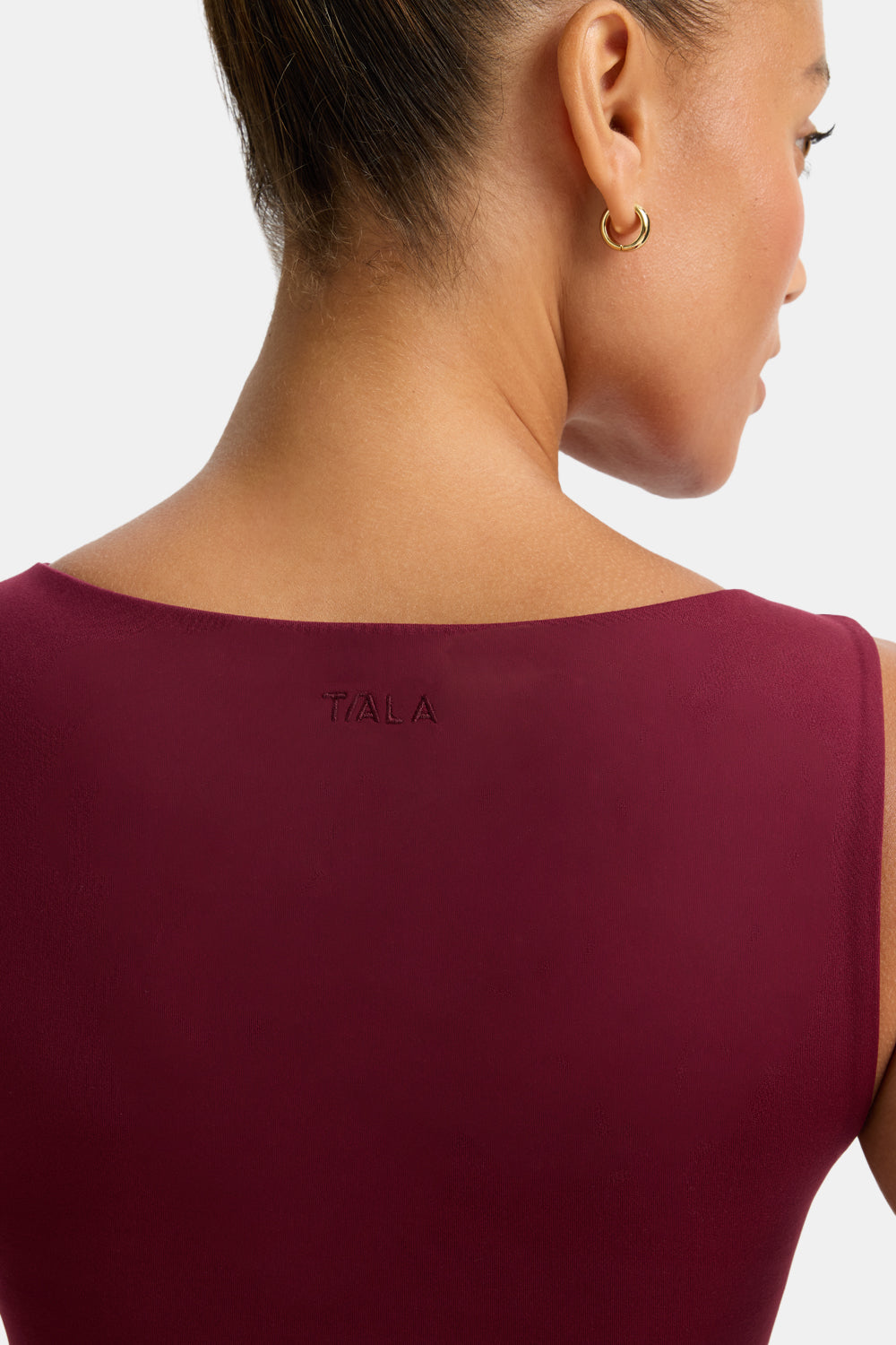 365 Boat Neck Tank - Port Red