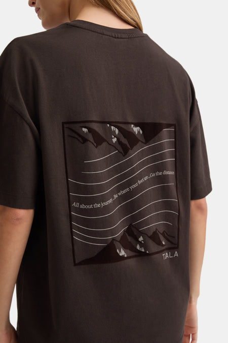 Outdoors Graphic Tee - Americano